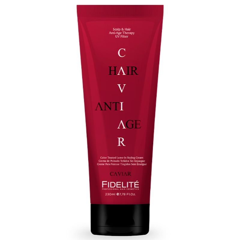 FIDELITE CAVIAR CREMA DE PEINAR TEÑIDOS SIN ENJUAGUE X 250 ML.